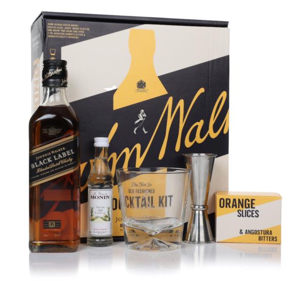 Johnnie Walker Not So Old Fashioned Gift Set (No Box / Torn Label) Blended Whisky