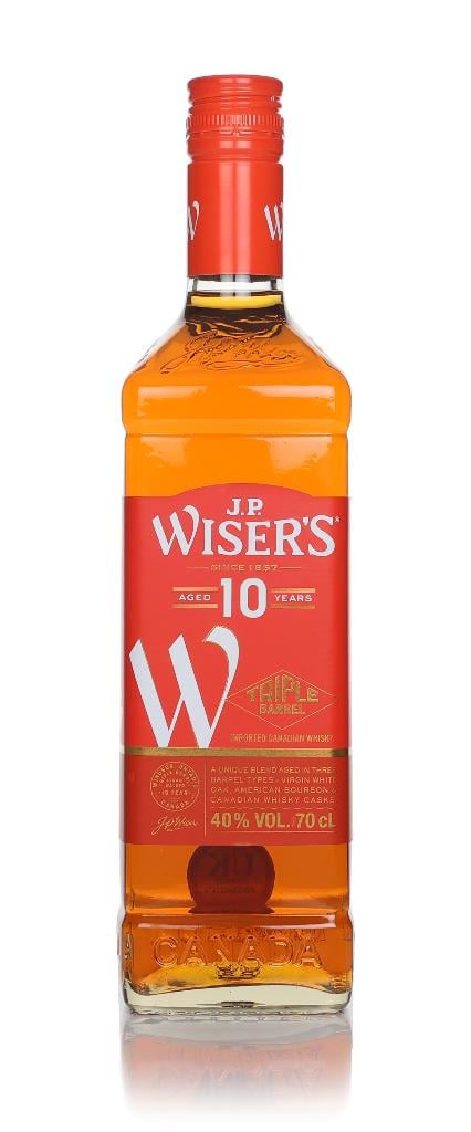 J.P. Wisers 10 Year Old Triple Barrel Blended Whisky