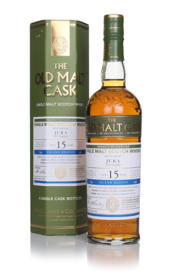 Jura 15 Year Old 2009 (cask 21863) - Old Malt Cask (Hunter Laing) Single Malt Whisky