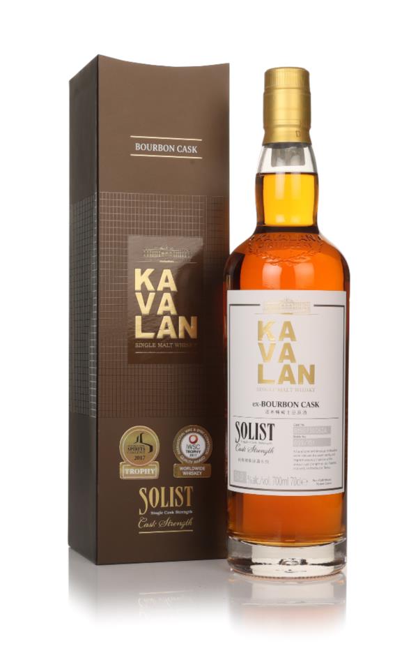 Kavalan Solist ex-Bourbon Cask (54%) Single Malt Whisky