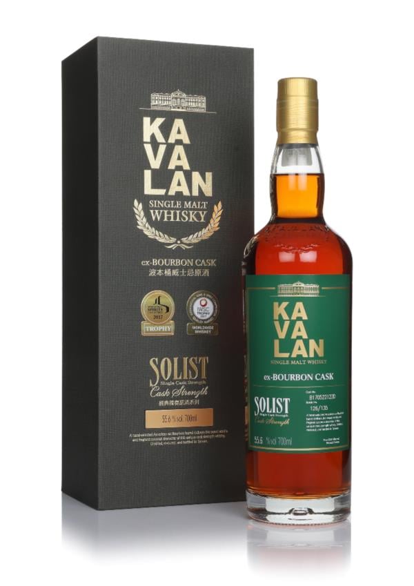 Kavalan Solist Ex-Bourbon Cask (55.6%) Single Malt Whisky