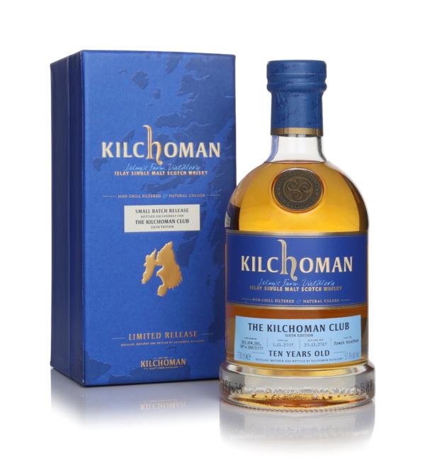 Kilchoman 10 Year Old 2007 - The Kilchoman Club Sixth Edition Single Malt Whisky