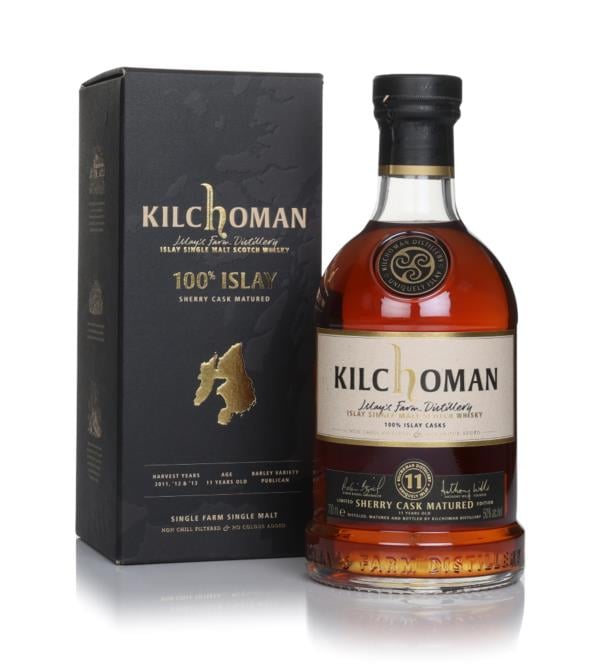 Kilchoman 100% Islay 11 year Old Sherry Cask Matured (2025 Release) Single Malt Whisky