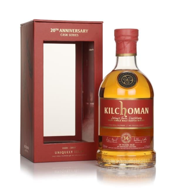 Kilchoman 14 Year Old Bourbon Cask Matured 20th Anniversary Series Single Malt Whisky