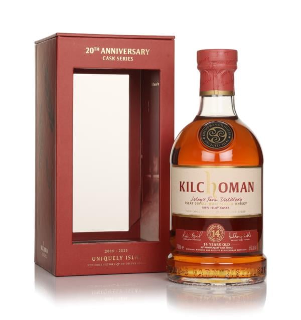 Kilchoman 14 Year Old Sherry Cask Matured 100% Islay 20th Anniversary Single Malt Whisky