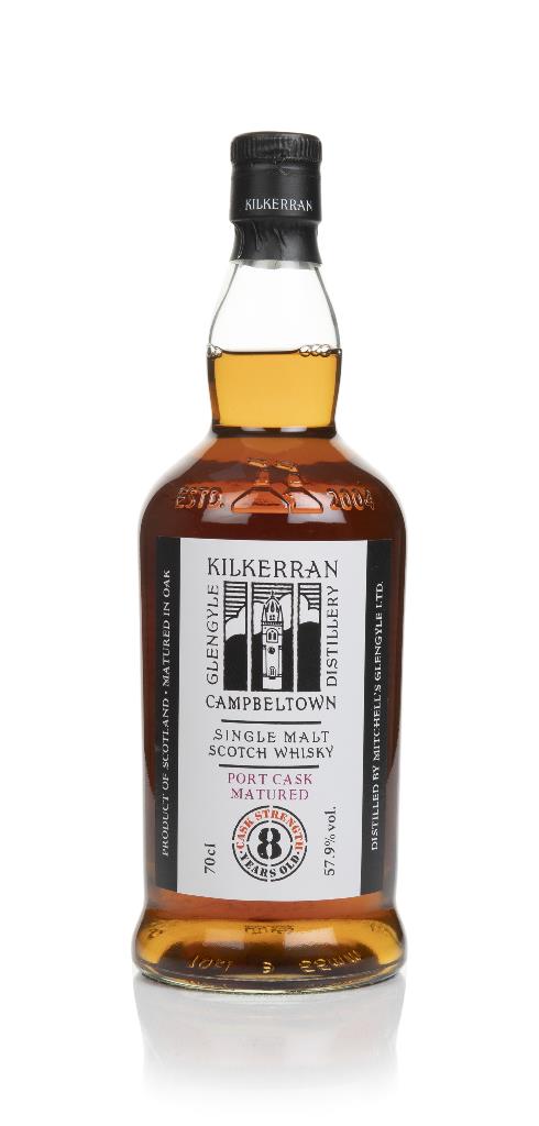 Kilkerran 8 Year Old Cask Strength  Port Cask Matured Single Malt Whisky