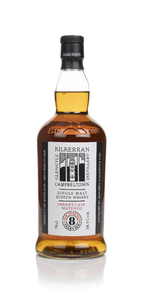 Kilkerran 8 Year Old Cask Strength  Sherry Cask Matured (57.5%) Single Malt Whisky