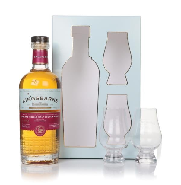 Kingsbarns Balcomie Gift Set with 2x Glencairn Glasses Single Malt Whisky Kingsbarns Balcomie Gift Set with 2x Glencairn Glasses Single Malt Whisky
