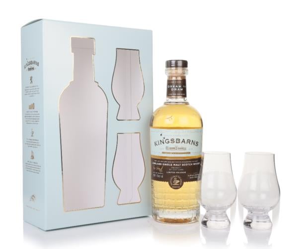 Kingsbarns Dream to Dram (with 2x Glasses) Single Malt Whisky