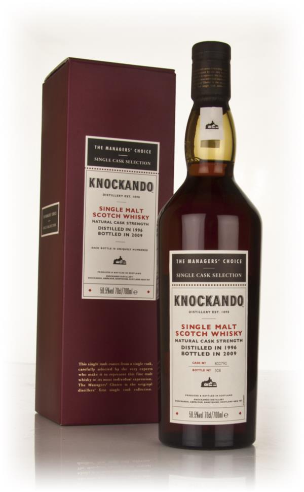 Knockando 1996 - Managers Choice Single Malt Whisky
