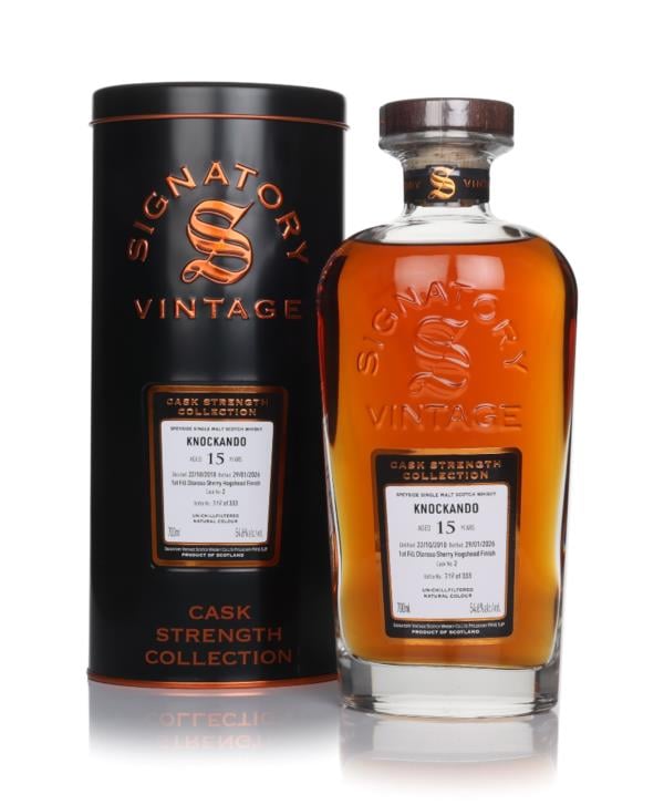 Knockando 15 Year Old 2010 (cask 2) - Cask Strength Collection (Signat Single Malt Whisky