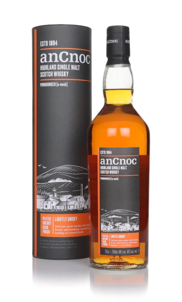 anCnoc Peated Sherry Cask Finish Single Malt Whisky