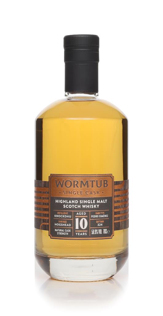 Knockdhu 10 Year Old - Wormtub Single Cask Single Malt Whisky