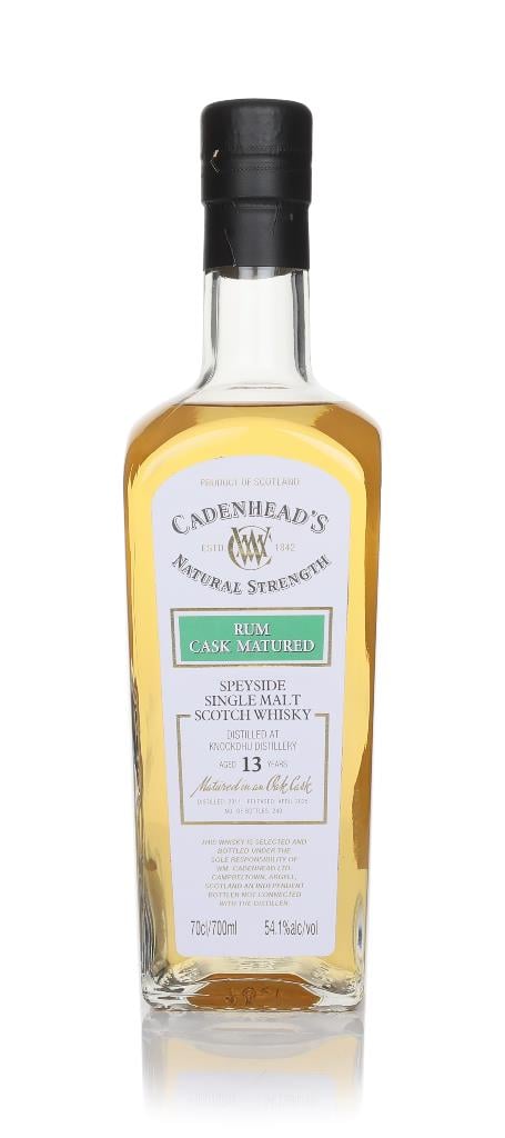 Knockdhu 13 Year Old 2011 - Cadenhead's Natural Strength Single Malt Whisky