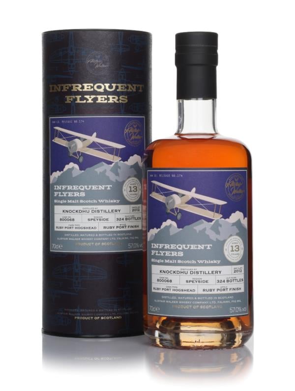 Knockdhu 13 Year Old 2012 (cask 800068) - Infrequent Flyers (Alistair Single Malt Whisky