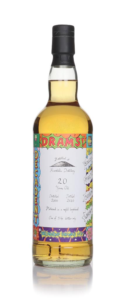 Knockdhu 20 Year Old 2006 - Decadent Drams (Decadent Drinks) Single Malt Whisky