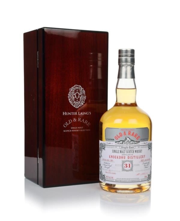Knockdhu 31 Year Old 1991 - Old & Rare Platinum (Hunter Laing) Single Malt Whisky