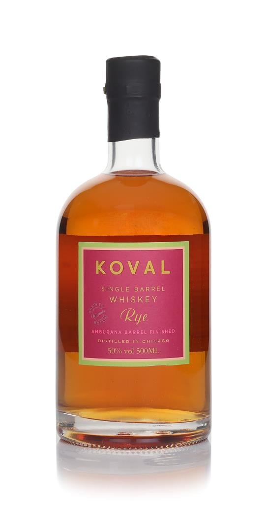 Koval Single Barrel Rye Whiskey Amburana Barrel Finished Rye Whiskey
