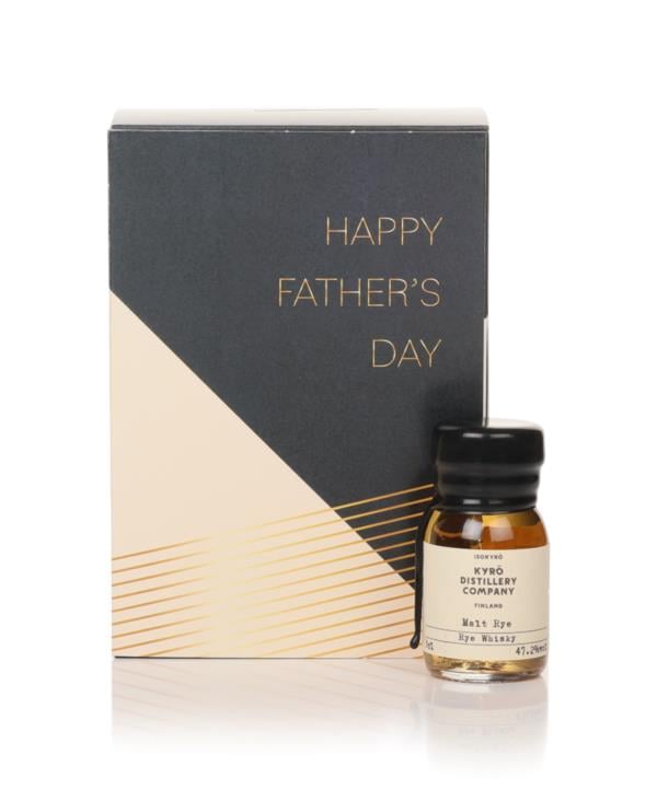 Kyr Distillery Company Father's Day Dram Present Card - Single Malt Whisky (Kyro Malt Rye) Rye Whisky