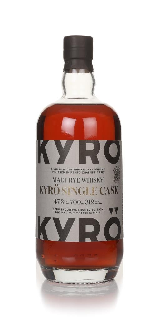 Kyr Distillery Company Grain Kyro Single Cask Smoked Rye Finished In Px Cask (Master Of Malt Exclus Rye Whisky