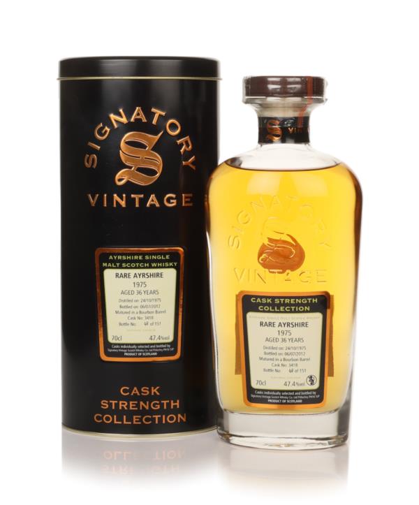 Rare Ayrshire (Ladyburn) 36 Year Old 1975 (cask 3418) - Cask Strength Single Malt Whisky