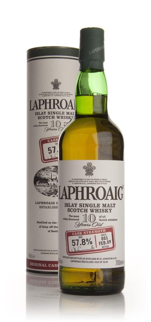 Laphroaig 10 Year Old Cask Strength - Batch 001 Single Malt Whisky