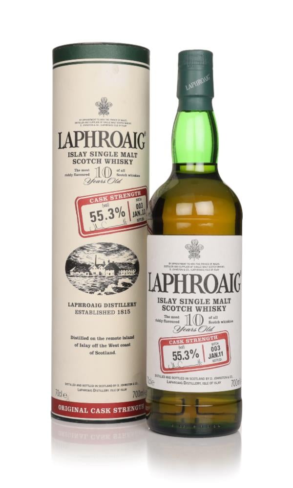 Laphroaig 10 Year Old Cask Strength - Batch 003 Single Malt Whisky