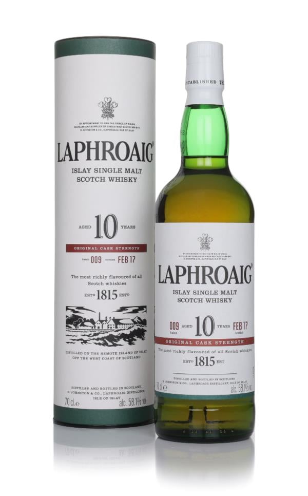 Laphroaig 10 Year Old Cask Strength - Batch 009 Single Malt Whisky