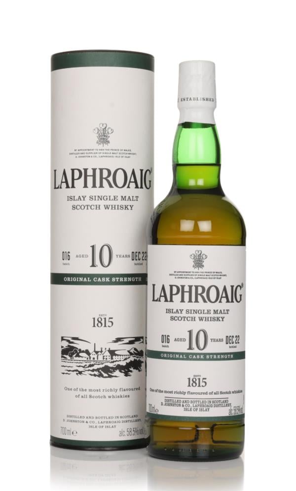 Laphroaig 10 Year Old Cask Strength - Batch 016 Single Malt Whisky Laphroaig 10 Year Old Cask Strength - Batch 016 Single Malt Whisky