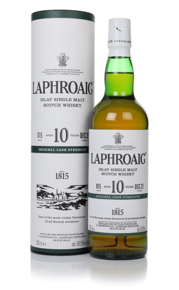 Laphroaig 10 Year Old Cask Strength - Batch 015 Single Malt Whisky Laphroaig 10 Year Old Cask Strength - Batch 015 Single Malt Whisky