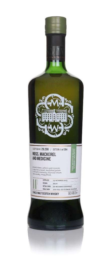 Laphroaig 11 Year Old 2013 (cask 29.298) - (The Scotch Malt Whisky Soc Single Malt Whisky