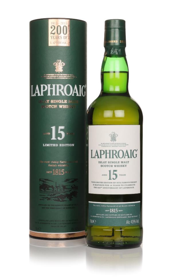 Laphroaig 15 Year Old (200th Anniversary Edition) Single Malt Whisky
