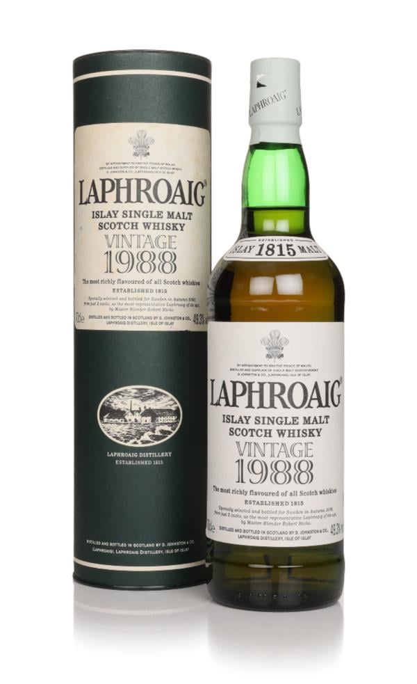 Laphroaig 1988 Vintage - Sweden Exclusive Single Malt Whisky