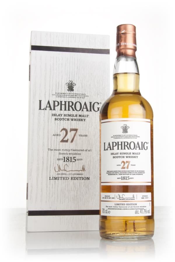 Laphroaig 27 Year Old (2017 Release) Single Malt Whisky