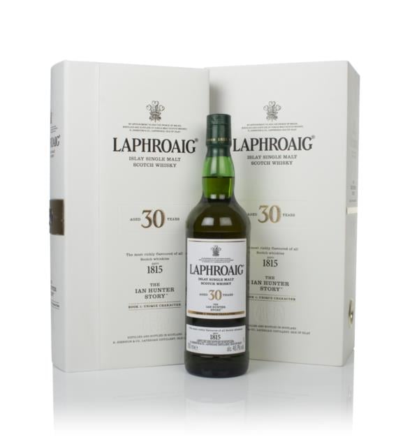 Laphroaig White 30 Year Old - The Ian Hunter Story Book 1: Unique Character Single Malt Whisky