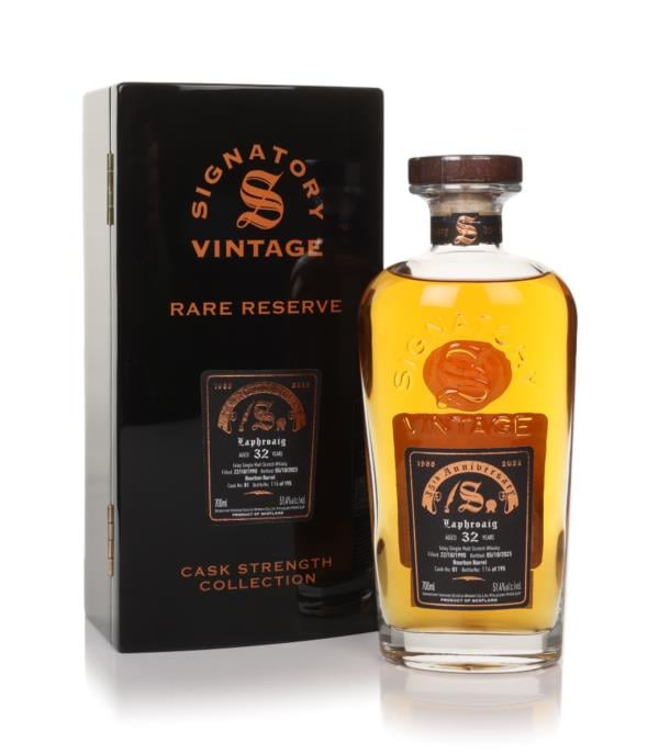 Laphroaig 32 Year Old 1990 (cask 81) - Cask Strength Collection Rare R Single Malt Whisky