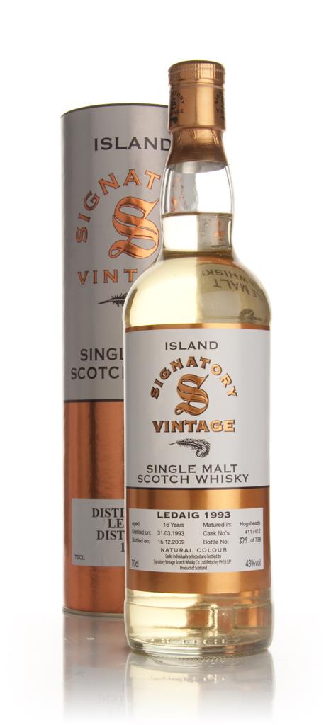 Ledaig 17 Year Old 1993 (Signatory) Single Malt Whisky