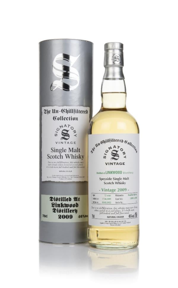 Linkwood 12 Year Old 2009 (casks 33997 & 33998) - Un-Chillfiltered Col Single Malt Whisky