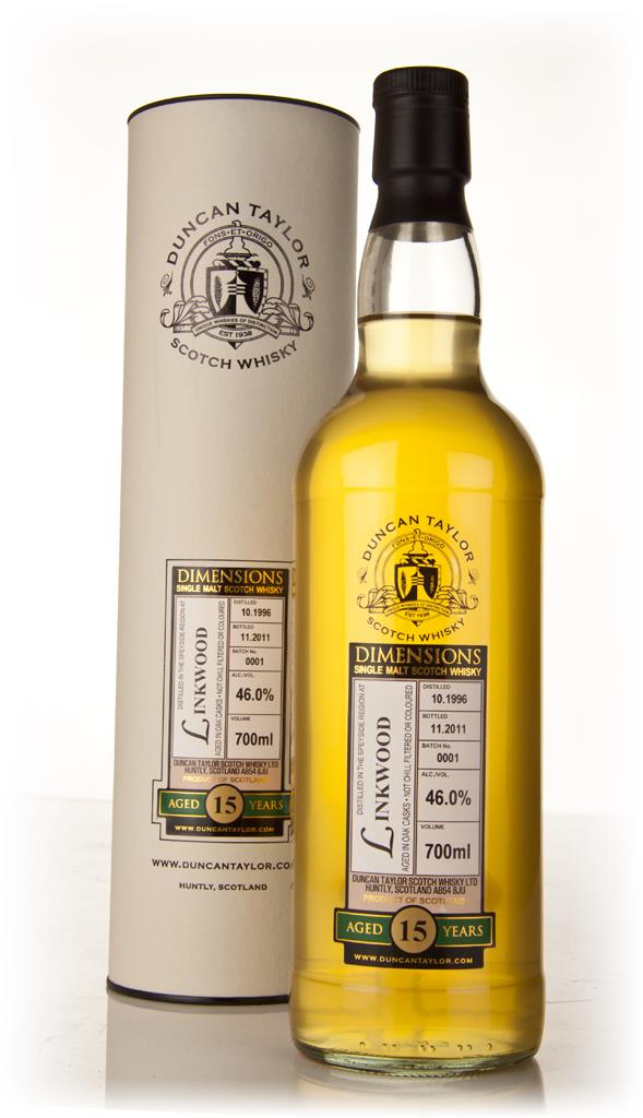 Linkwood 15 Year Old 1996 - Batch 0001 - Dimensions (Duncan Taylor) Single Malt Whisky