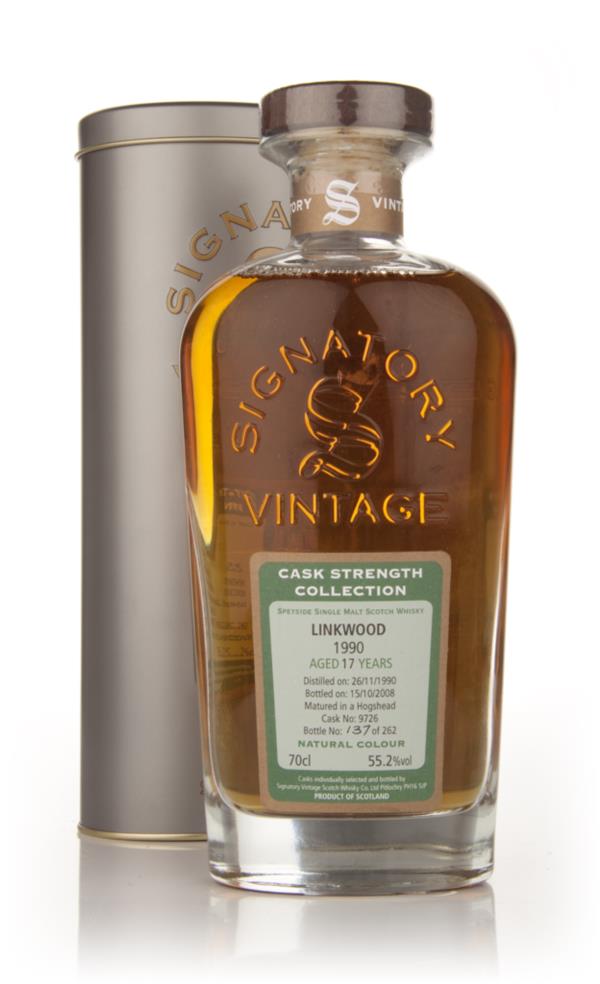 Linkwood 17 Year Old 1990 - Cask Strength Collection (Signatory) Single Malt Whisky