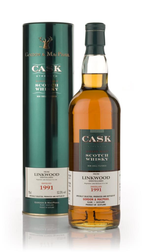 Linkwood 1991 - Cask Strength (Gordon and MacPhail) Single Malt Whisky