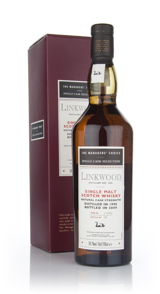 Linkwood 1996 - Managers Choice Single Malt Whisky
