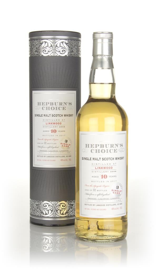 Linkwood 10 Year Old 2006 (bottled 2017) - Hepburn's Choice (Langside) Single Malt Whisky