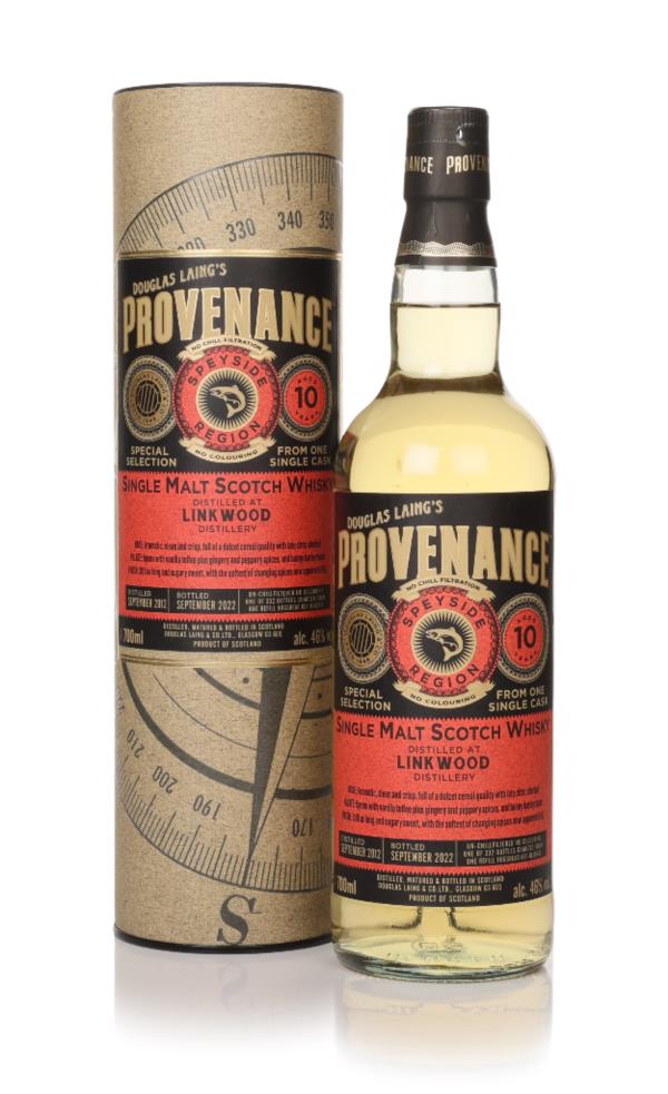 Linkwood 10 Year Old 2012 (cask 16340) - Provenance (Douglas Laing) Single Malt Whisky