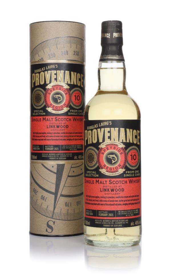 Linkwood 10 Year Old 2014 (cask 19845) - Provenance (Douglas Laing) Single Malt Whisky