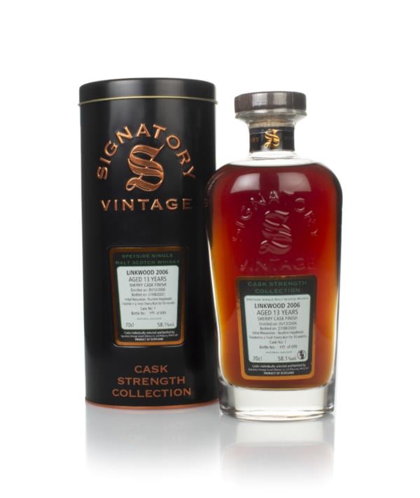 Linkwood 13 Year Old 2006 (cask 1) - Cask Strength Collection (Signato Single Malt Whisky