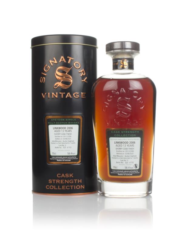 Linkwood 13 Year Old 2006 (cask 9) - Cask Strength Collection (Signato Single Malt Whisky