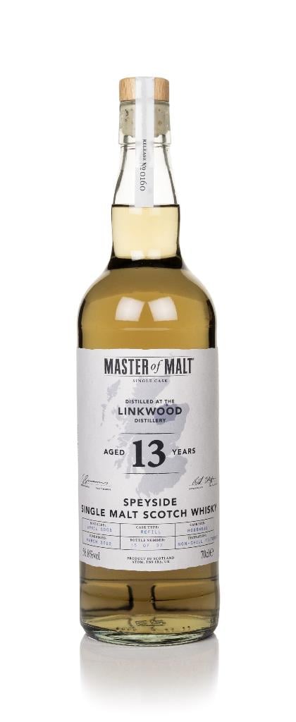 Linkwood 13 Years Old 2008 Single Cask (Master of Malt) Single Malt Whisky