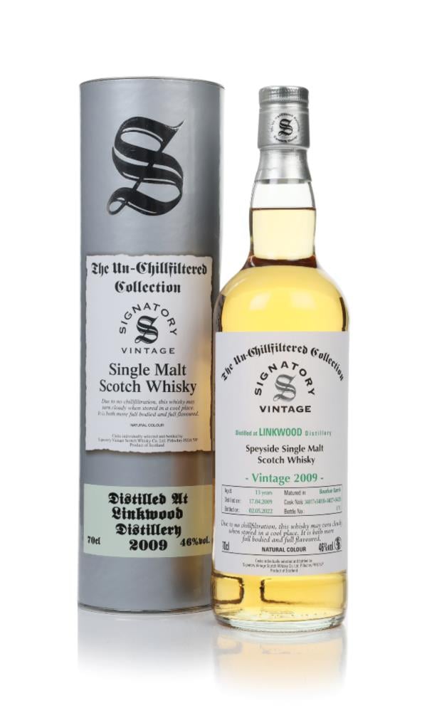 Linkwood 13 Year Old 2009 (casks 34017 & 34018 & 34027 & 34028) - Un-C Single Malt Whisky