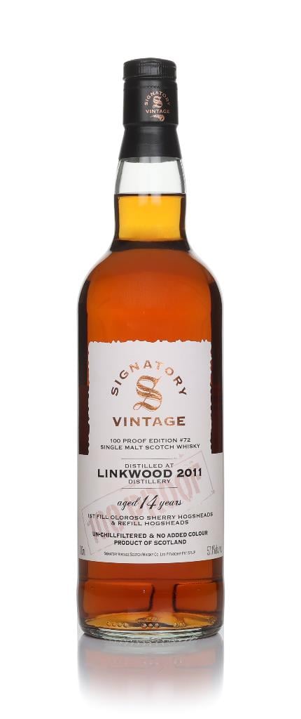 Linkwood 14 Year Old 2011 - 100 Proof Edition #72 (Signatory) Single Malt Whisky